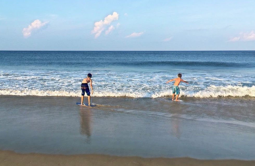 Skimboarding
