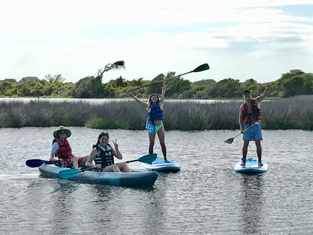 Here’s Where to Launch Your Paddle Board or Kayak on Topsail Island, Surf City, and North Topsail Beach