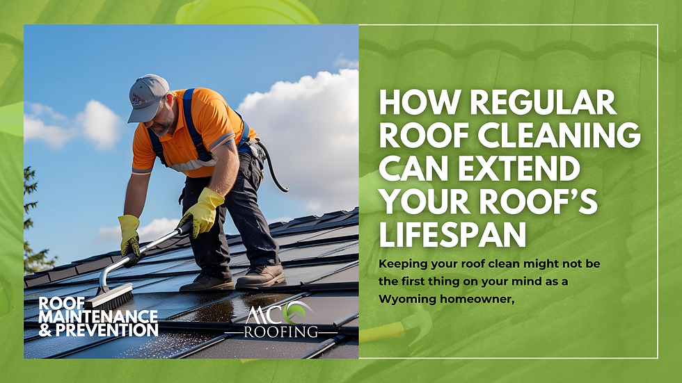 Roof Maintenance How Regular Roof Cleaning Can Extend Your Roof’s Lifespan
