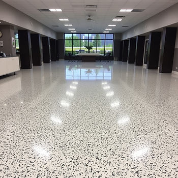 flake epoxy showroom floor.jpg