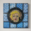 Thumbnail: Ritratto di Marilyn Monroe in stile mosaico, "In the Wall", dettagli blu
