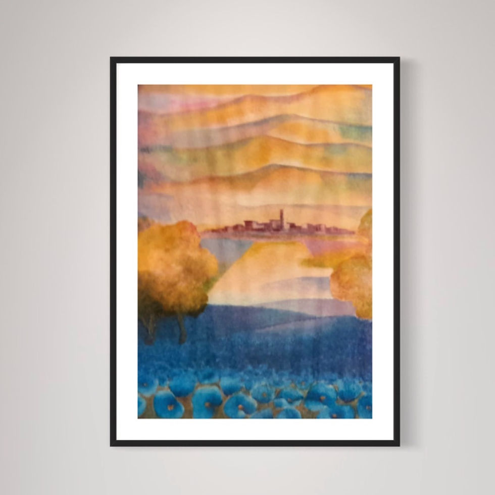 "Campo nel Blu" - Peppoloni