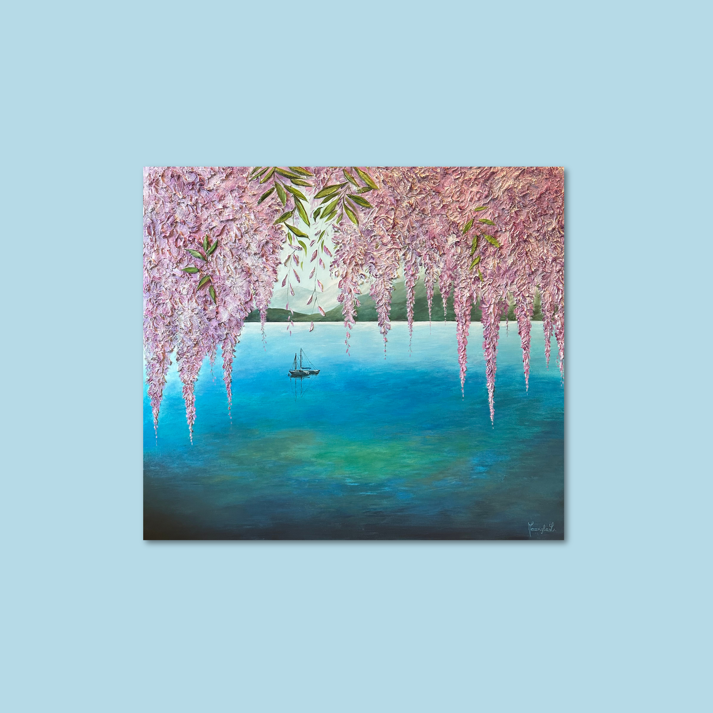 "Risveglio sul lago" - ​​​​​​​​​​​​​​Loredana Meraviglia