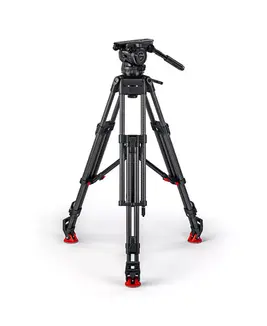 Sachtler Cine 30 Fluid Head with EFP 2 CF 3-Section Carbon Fiber Tripod and Mid-Level Spreader