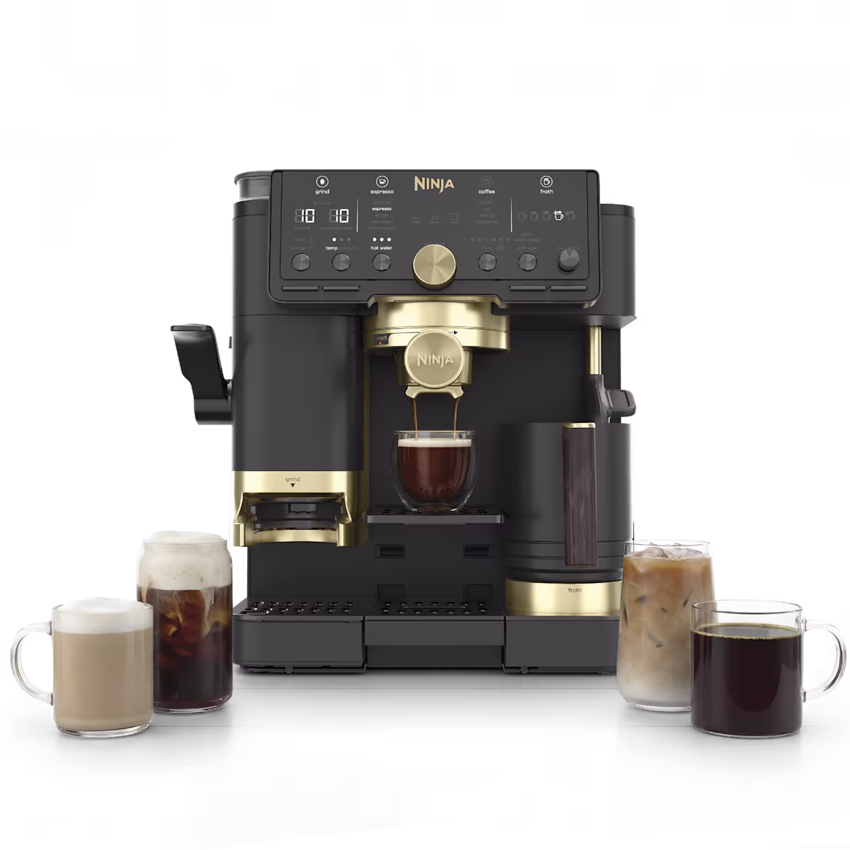 SHARKNINJA | Luxe Cafe Pro Espresso Machine By David Beckham - Black