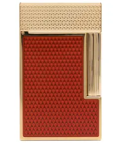 S.T. Dupont Ligne 2 debossed lighter - Orange