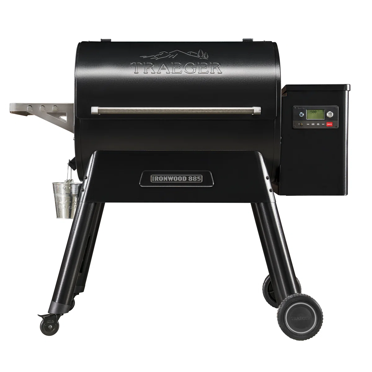 Traeger Ironwood 885 Wood Pellet Grill and Smoker, WiFi Pellet Smoker Grill with Super Smoke Mode, D