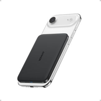 Anker Nano Power Bank, Ultra-Slim 5,000mAh Magnetic Wireless Charging Battery