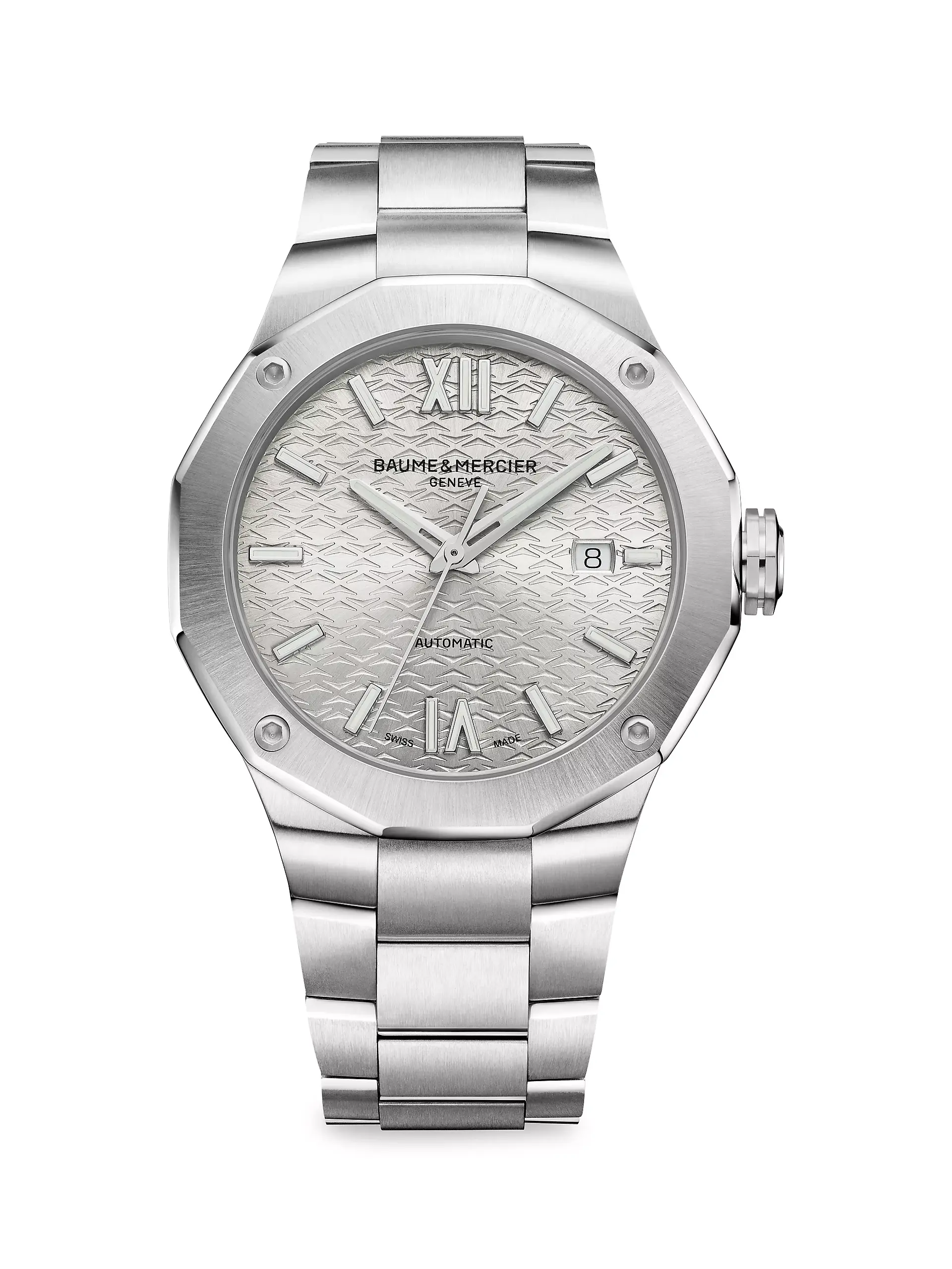 Baume & Mercier Riviera 10622 Stainless Steel Bracelet Watch