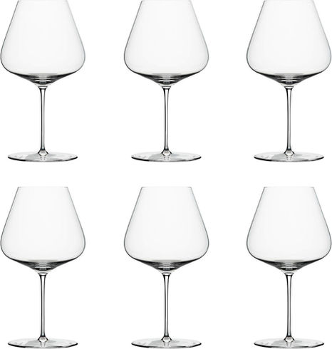 Zalto Denk'Art Burgundy Wine Glass Hand-Blown Crystal | Boxed Set of 6
