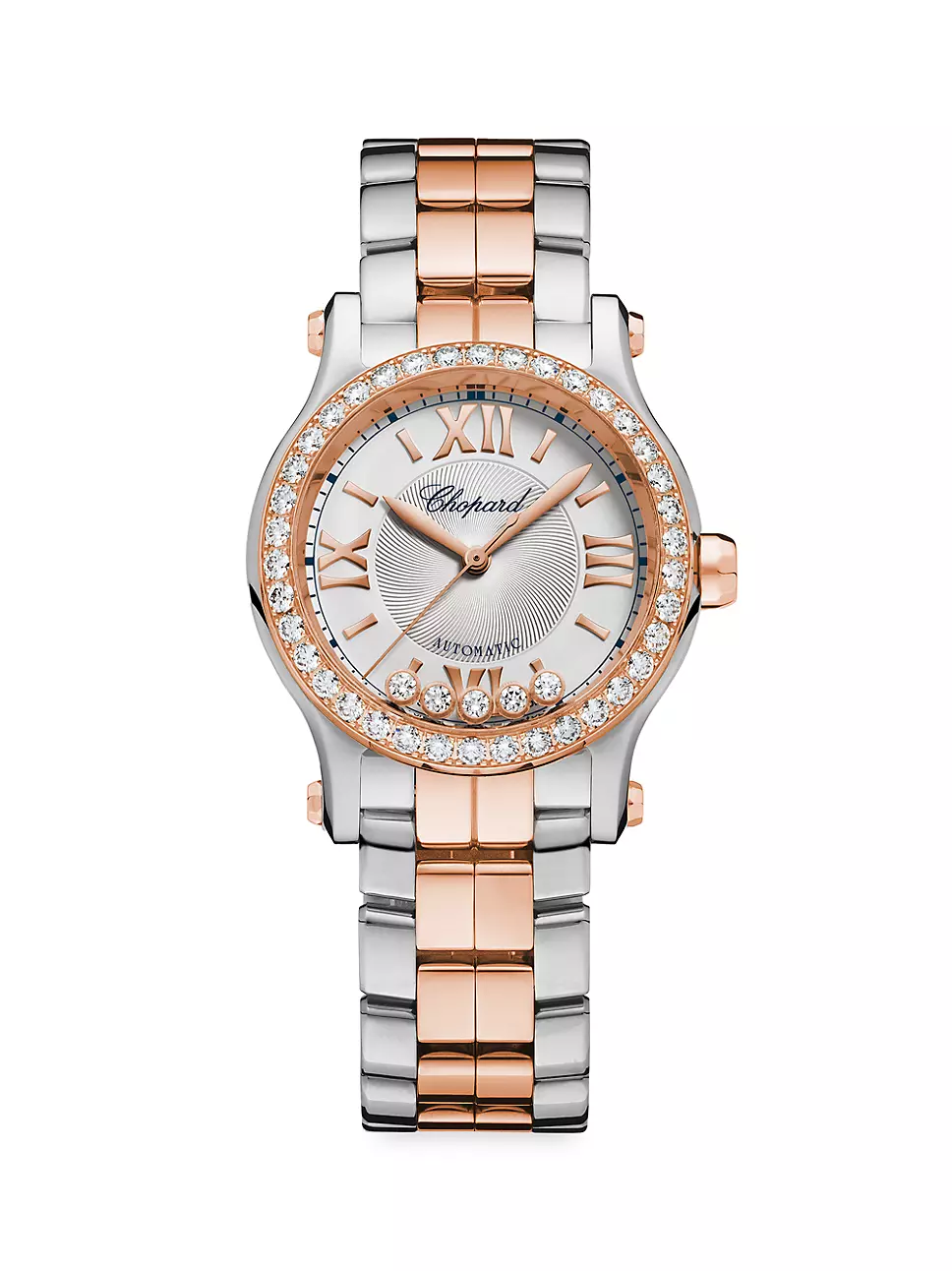 Chopard Happy Sport Two-Tone Diamond Watch