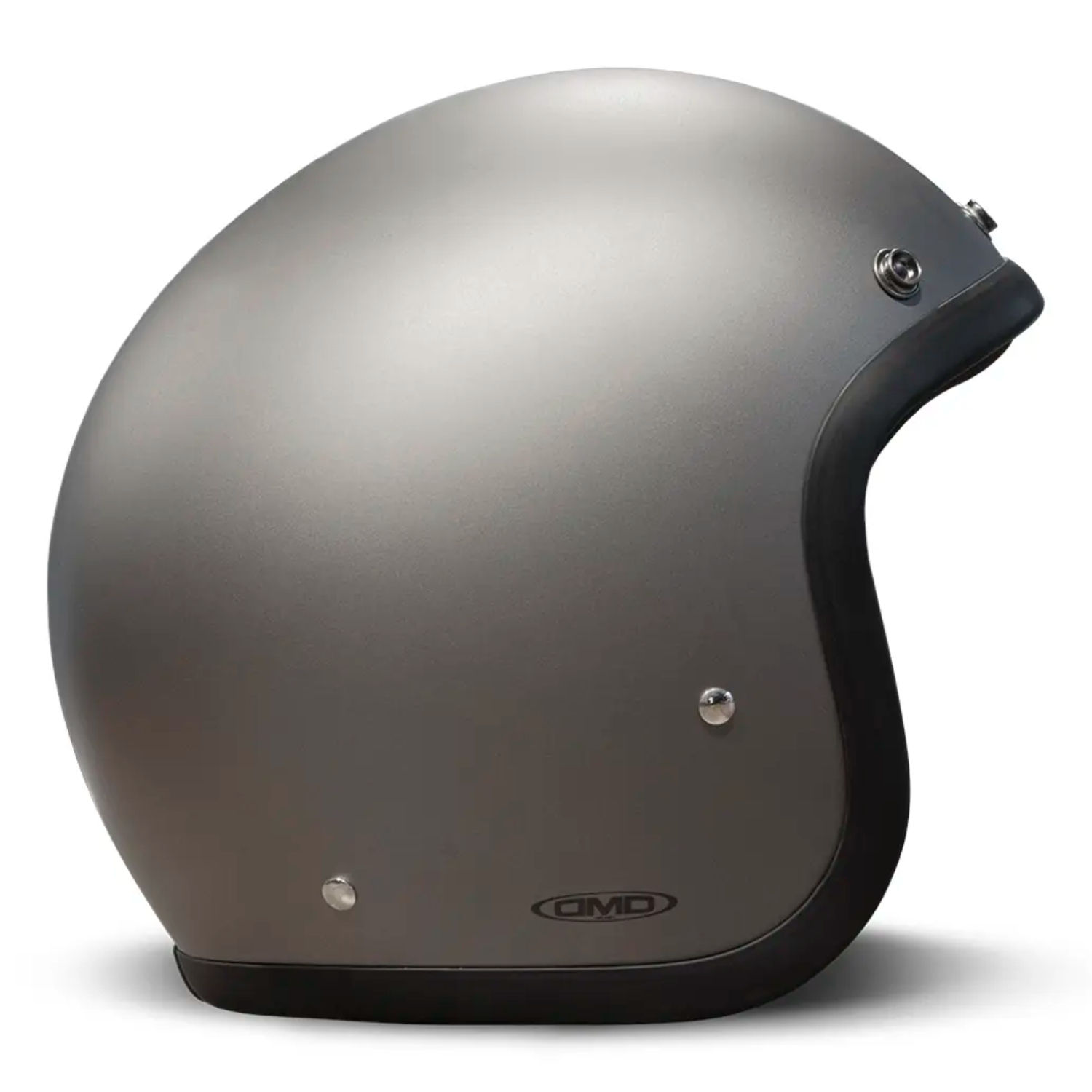 DMD, capacete aberto, JET Retro Matt Grey