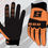 Thumbnail: PRE-SALE: SQD, gloves (adult) DIRTRIDE BASIC fluo orange/black