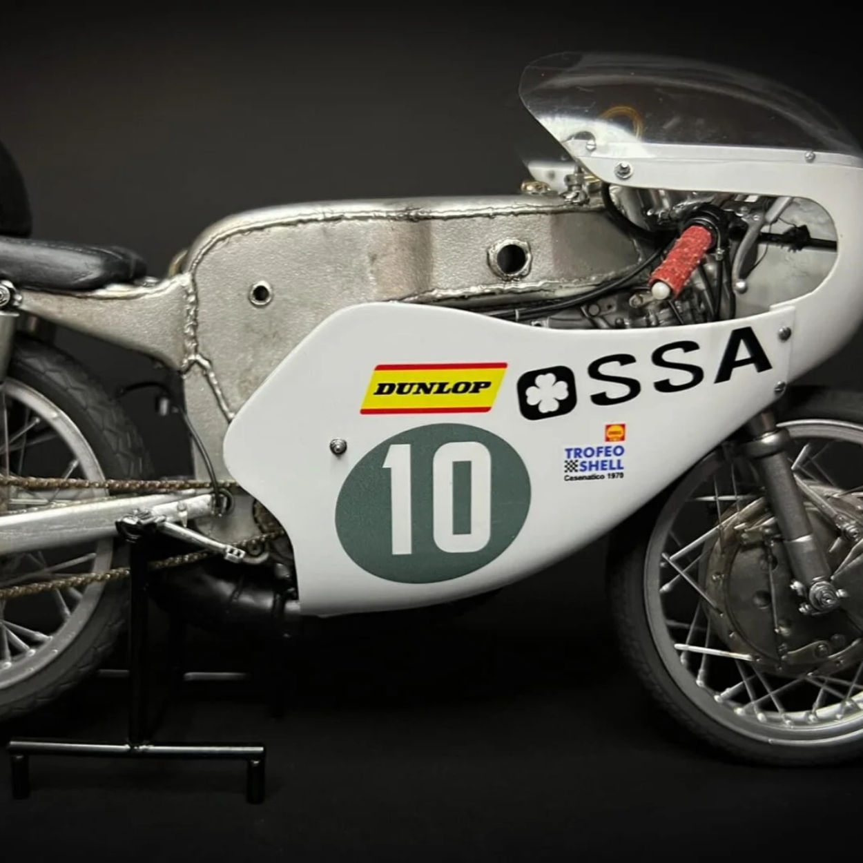 BRACH MODEL, kit 1:12, OSSA 250cc (monocasco), IOMTT 1970 , Santi Herrero