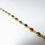 Thumbnail: SOLD /18K Solid Gold Line Bracelet Natural Rubies, Sapphires, Emeralds, Diamonds