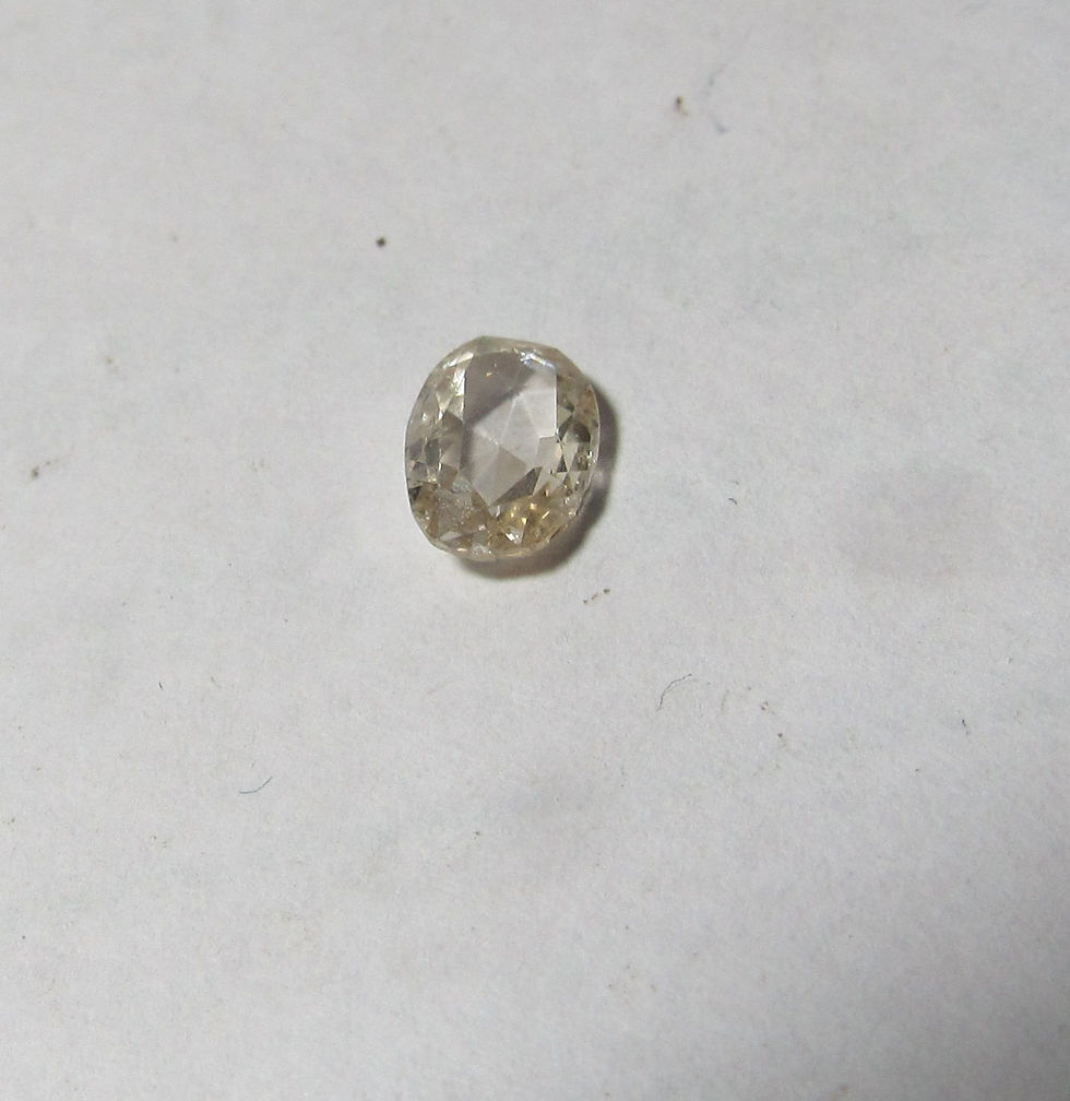 Thumbnail: Loose 3/4 ct Rose Cut Oval Natural Diamond