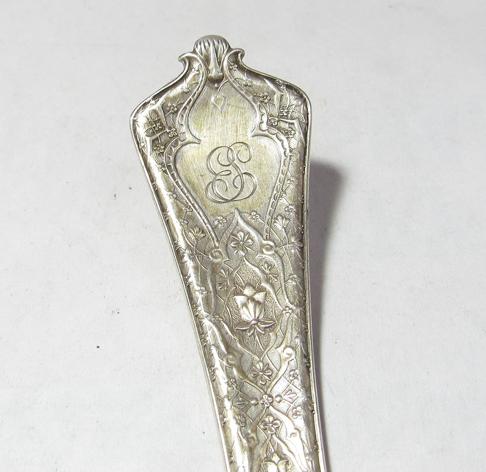 Thumbnail: Tiffany & Co Sterling Silver Sugar Shaker Pat. 1878 / 7 inches