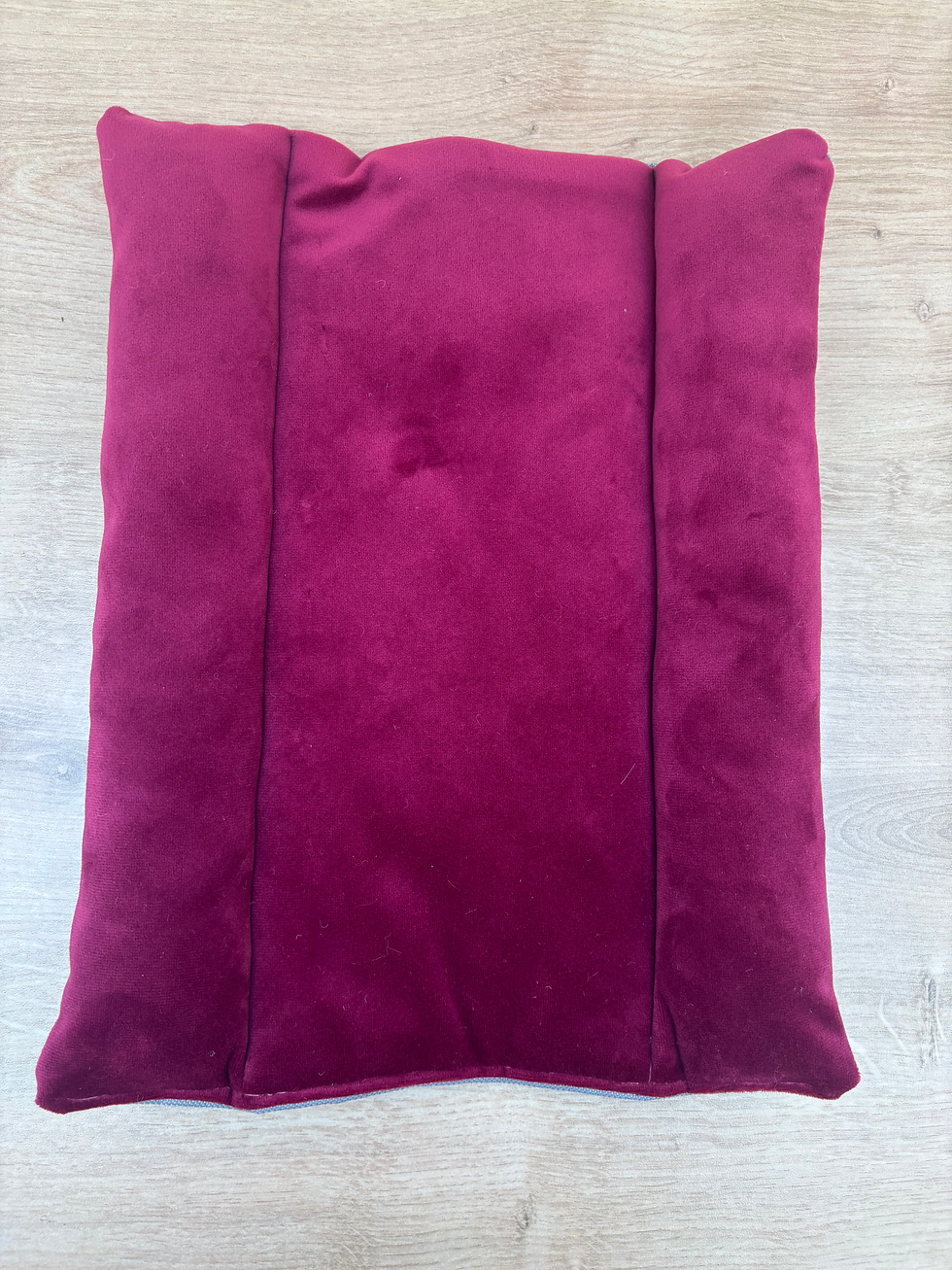 Coussin "Flop" ( snugabun) framboise