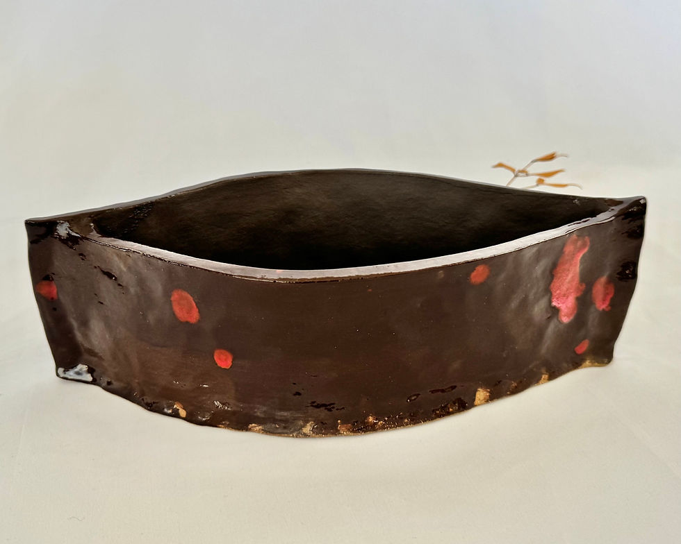 Thumbnail: Handmade Sculptural Ikebana Vase