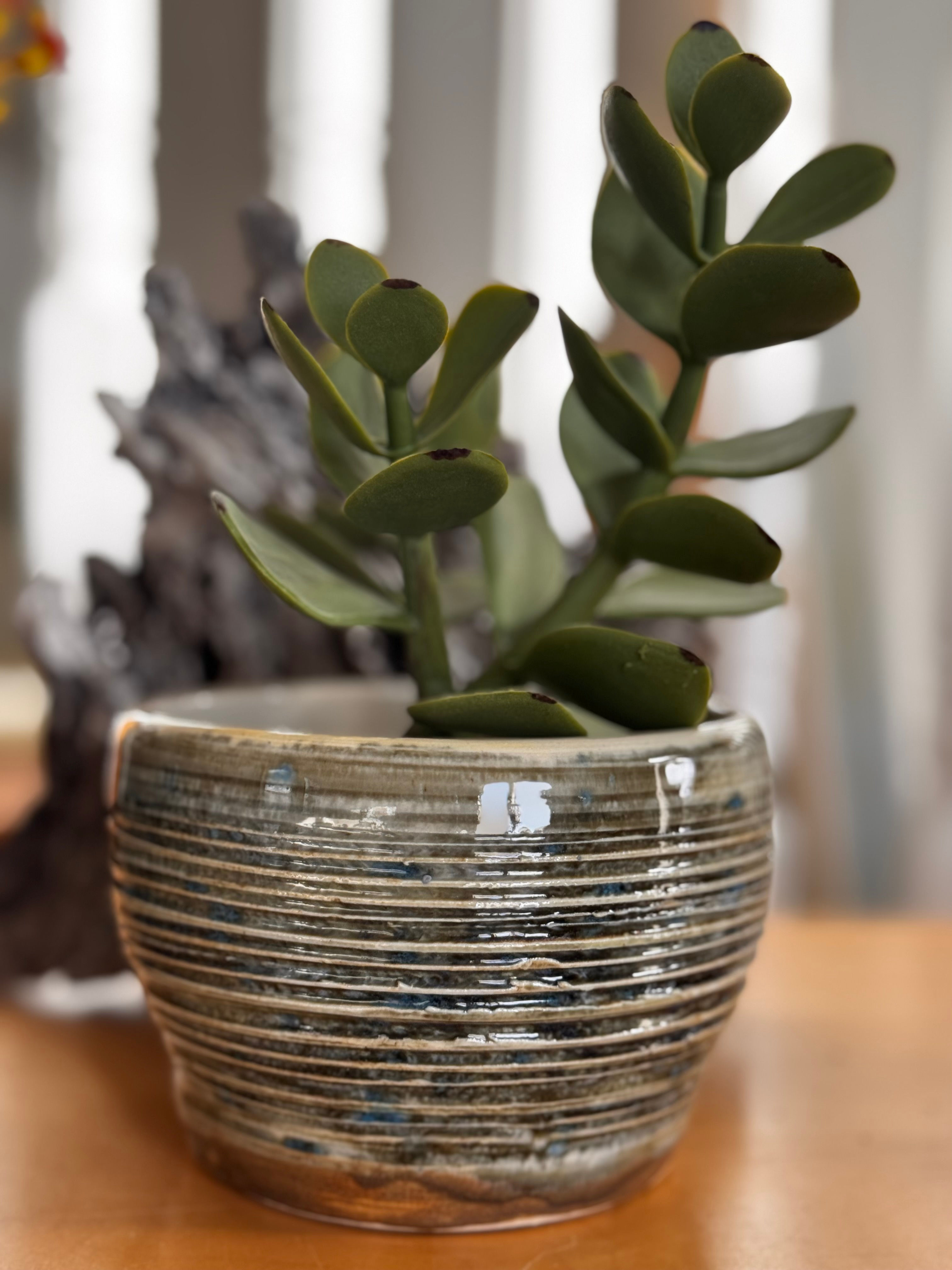 Ceramic Planter – Rustic Glazed