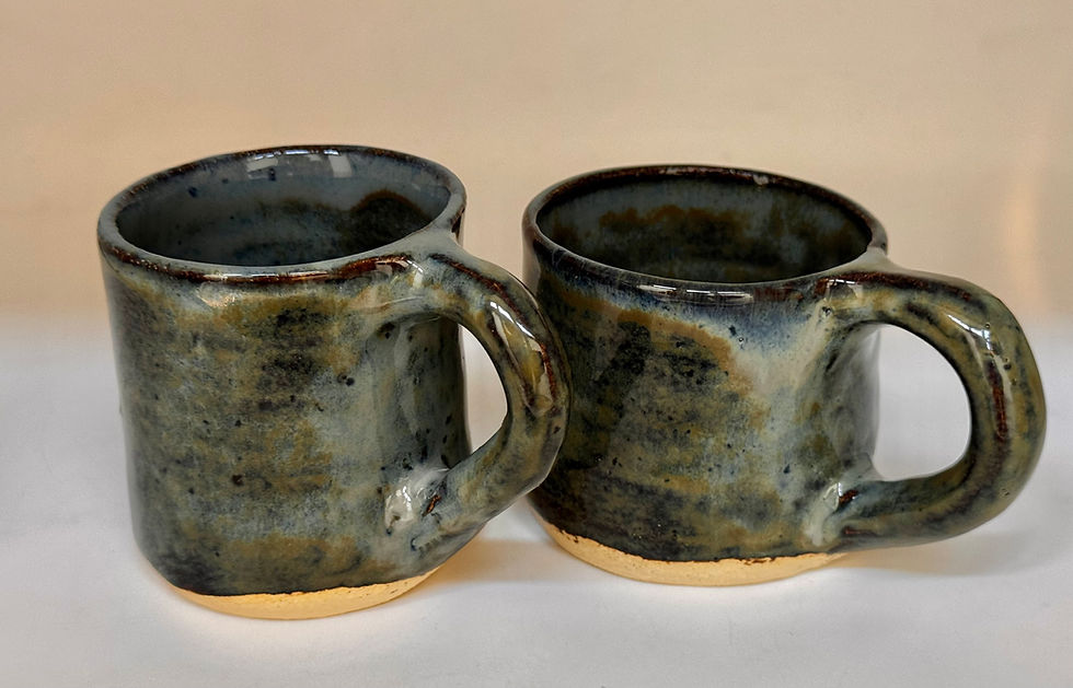 Thumbnail: Handmade Blue/green Mug