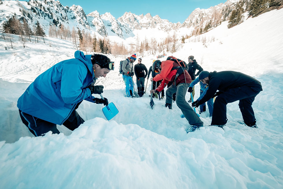 Formation pratique | DVA et sauvetage avalanche Niveau 1