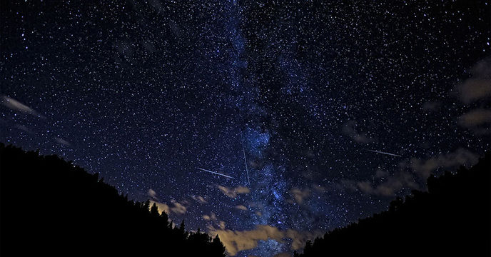 Chuva de meteoros pode ser vista com privilégio na madrugada desta quarta-feira no Nordeste