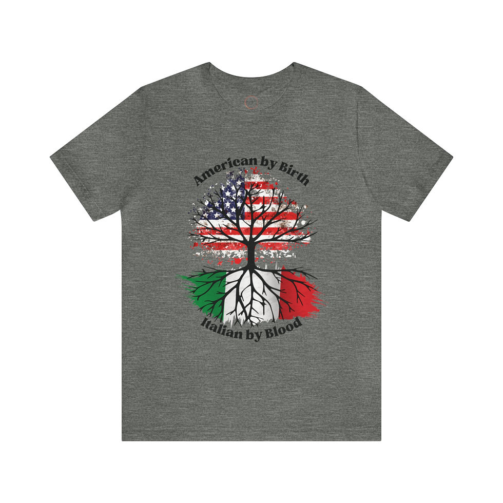 Thumbnail: Italian American Front Print Tee