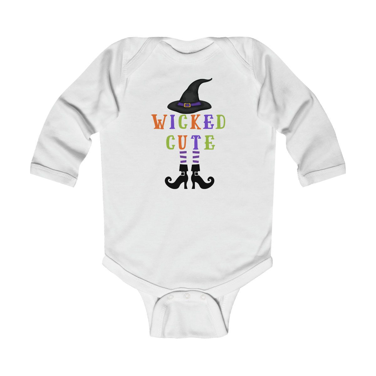 Wicked Cute Infant Long Sleeve Bodysuit