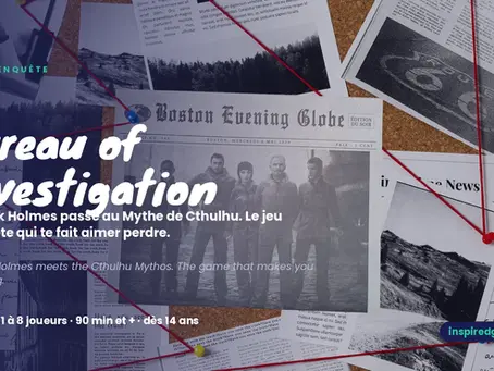 Bureau of Investigation : quand Sherlock Holmes perd la raison à Arkham