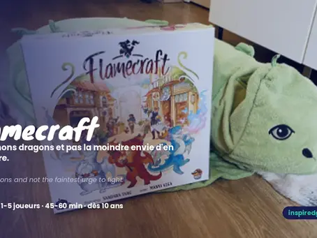 Flamecraft : de mignons dragons, de belles boutiques, et pas la moindre envie d'en découdre