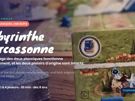 Labyrinthe Carcassonne : le sol se dérobe, la ville se construit quand même