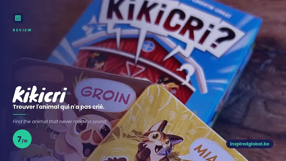 Kikicri ? : dix minutes où mon fils ne quitte pas sa chaise