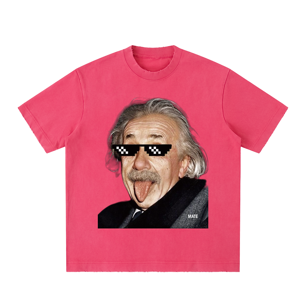 Thumbnail: ALBERT Heavyweight Vintage Washed Frayed T-Shirt