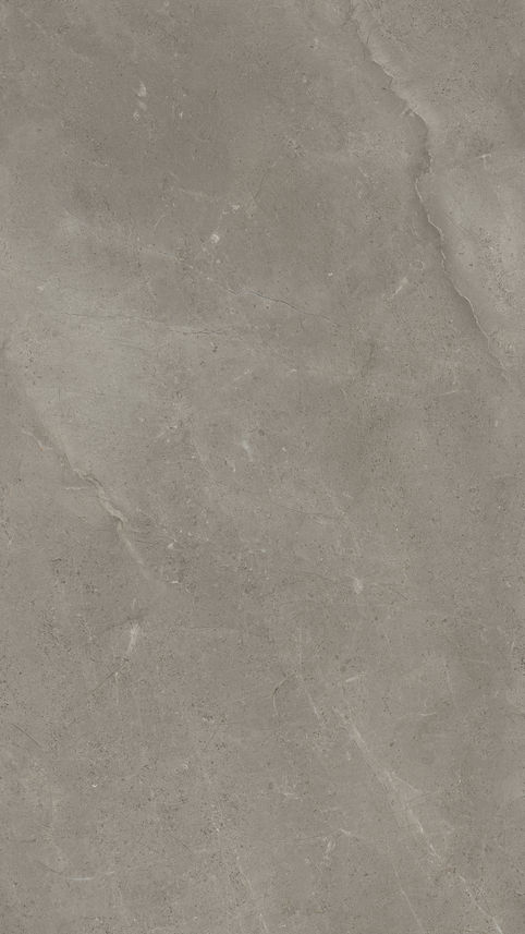 Seamless, luxury brown large format porcelain slab with green vein accents for feature wall.