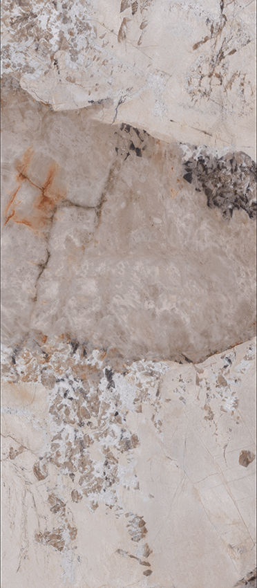 Large format 1200x2700mm Pandora slab a perfect choice for statement walls and floors, with natural stone aesthetics.
