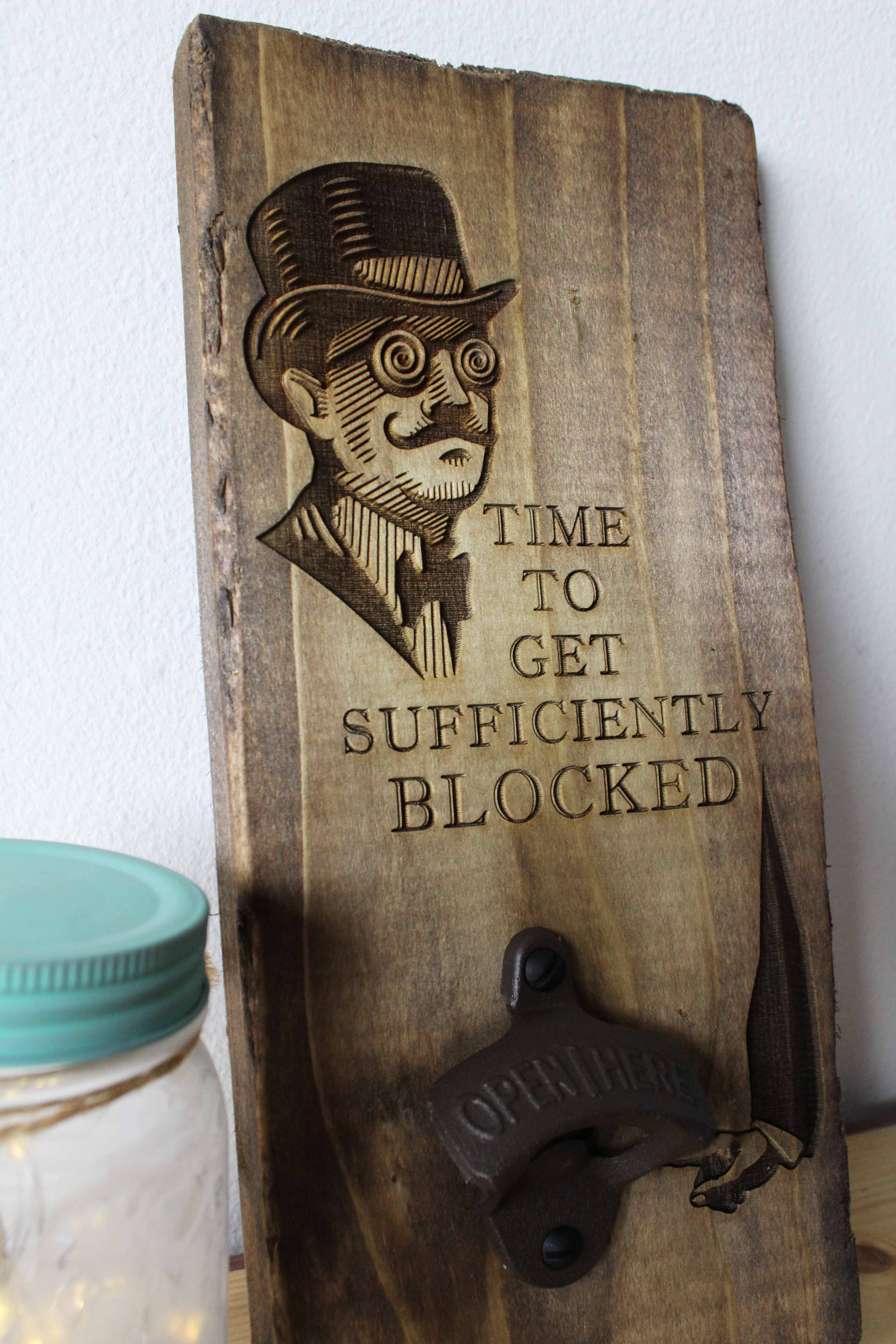 Blocked Bottle Opener