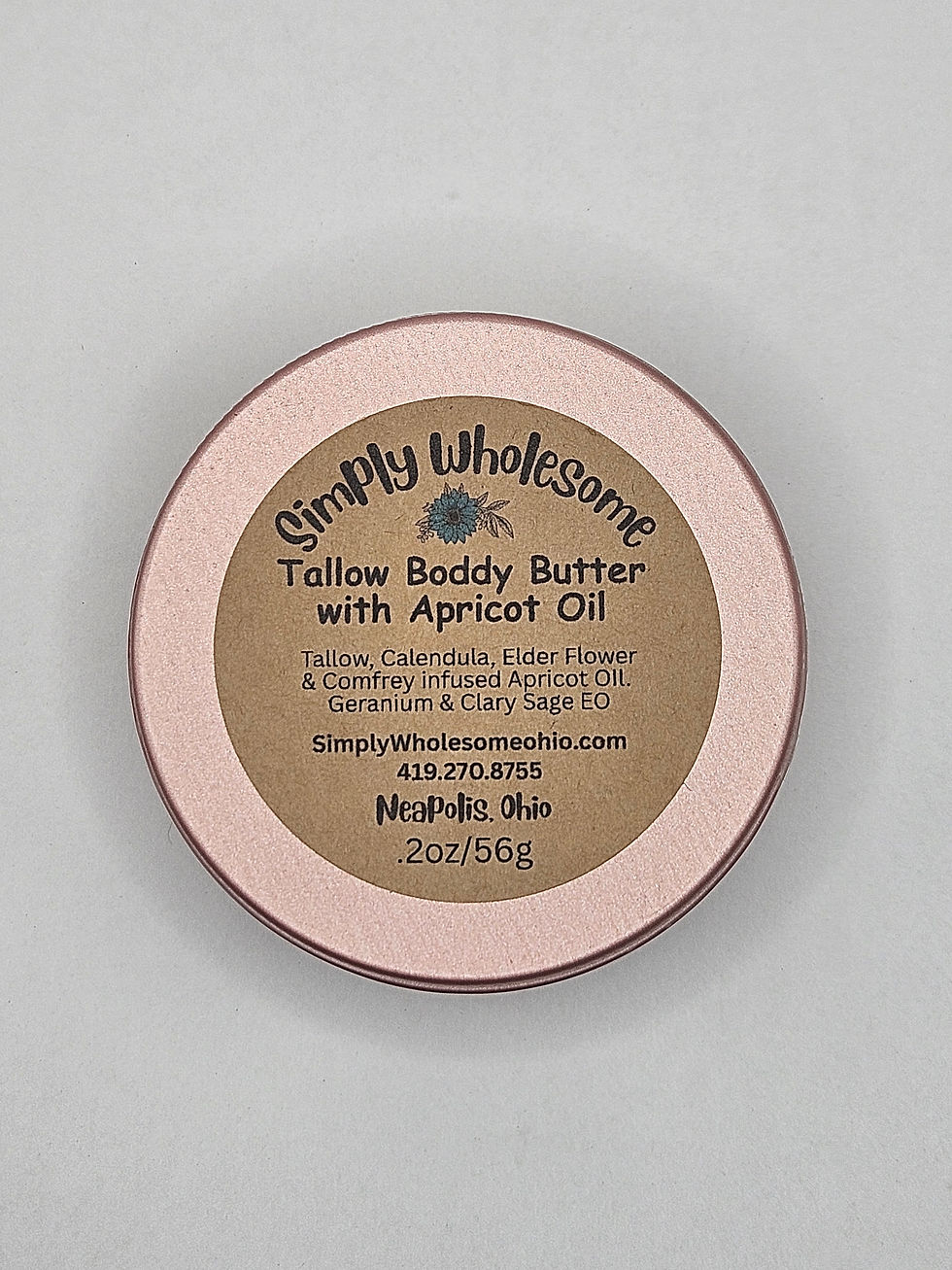 Thumbnail: Tallow Body Butter with Apricot Oil