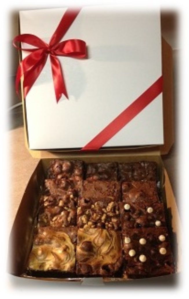 Thumbnail: Brownie Gift Sampler Gerald's Heavenly Desserts