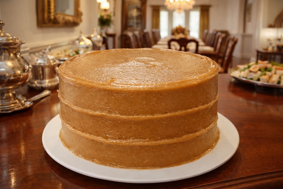 3 Layer Caramel Cake