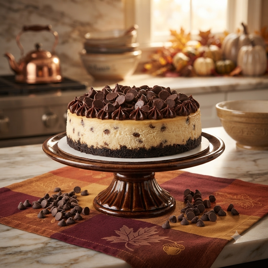 Chocolate Chip Cheesecake