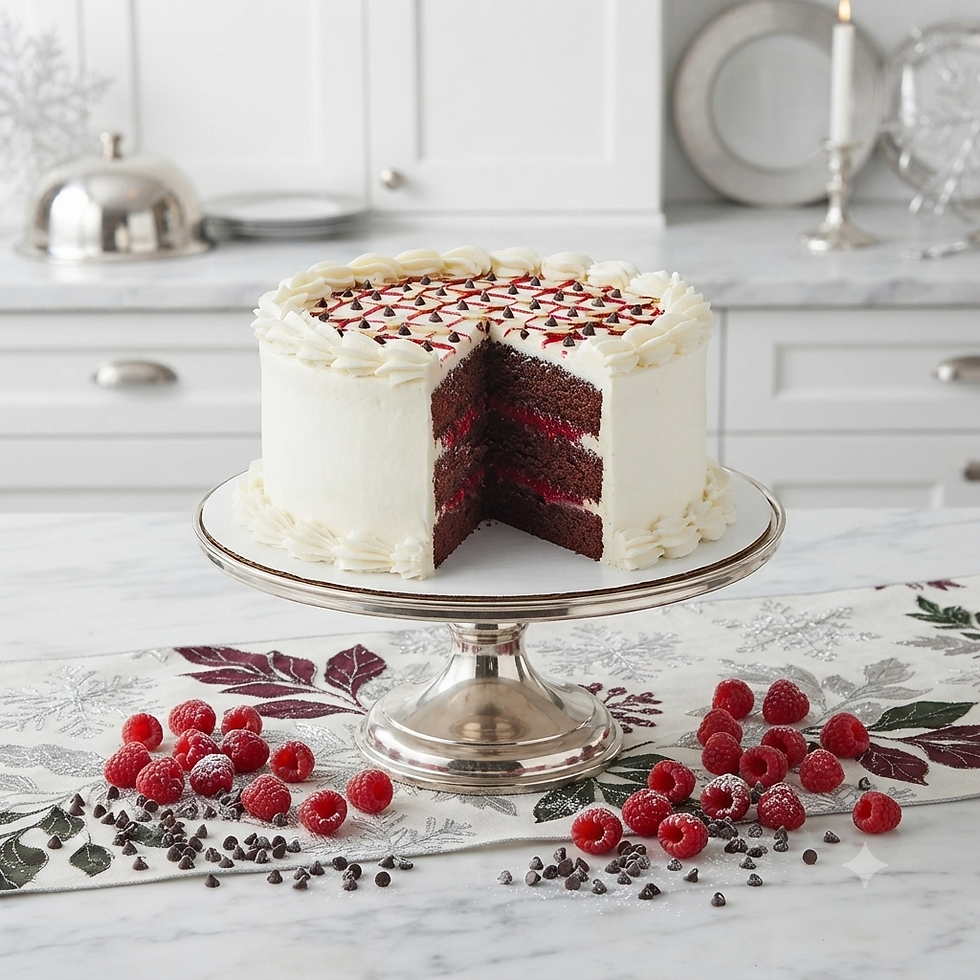 Thumbnail: Chocolate Cake with a Raspberry Filling