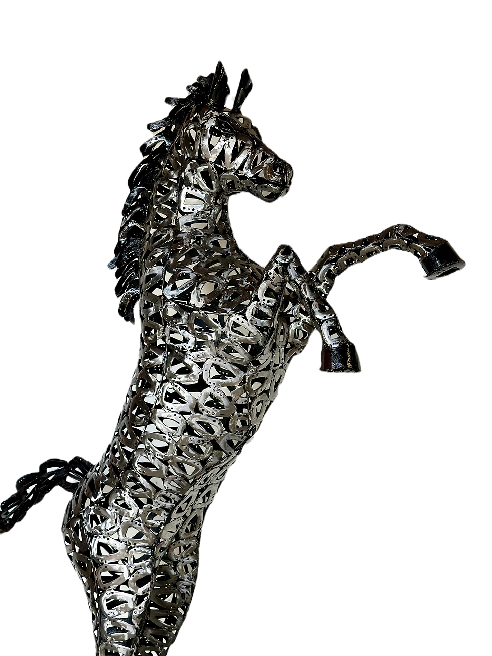 Miniature : PRANCING HORSE - moyen format