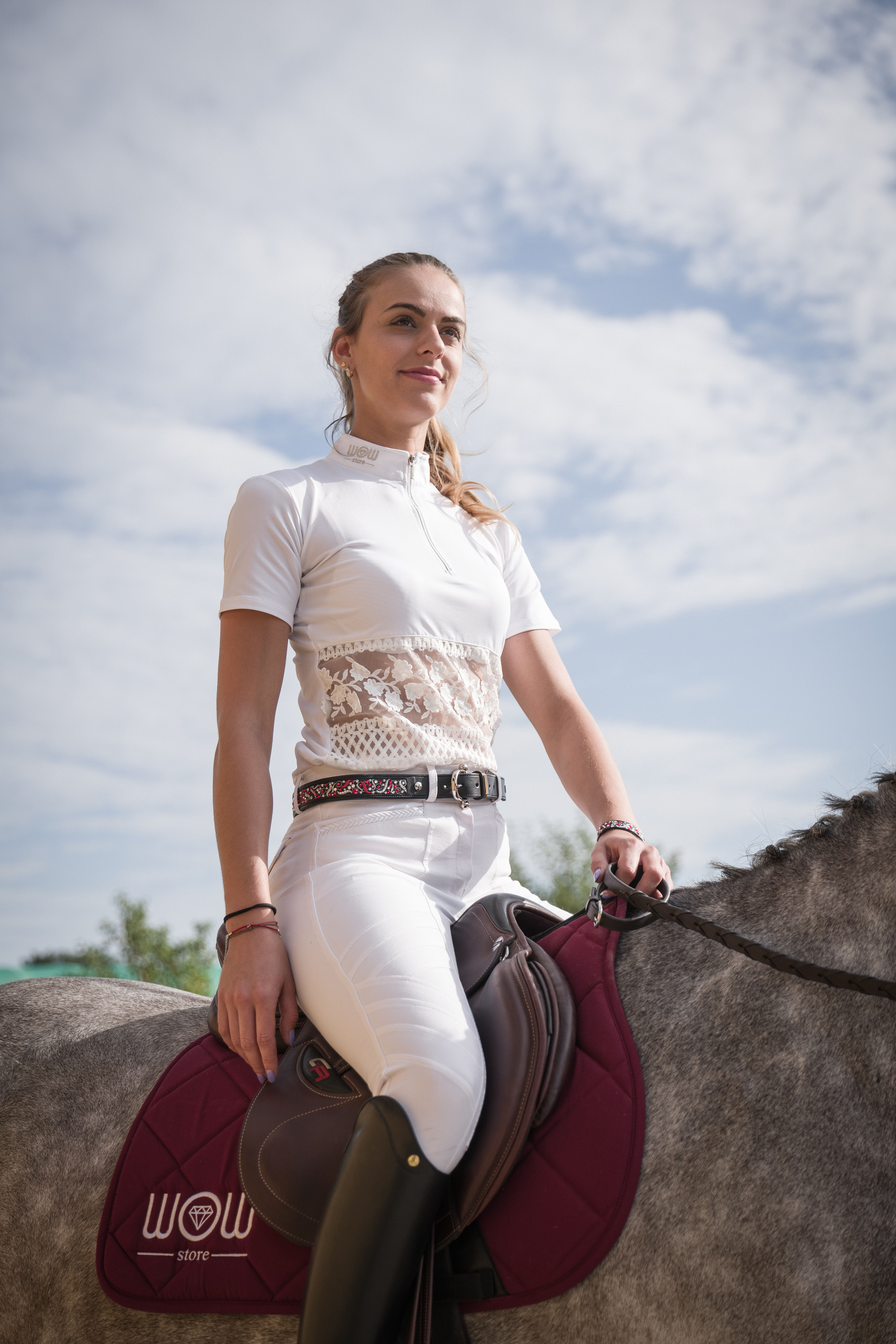 Polo manches courtes "AMY"