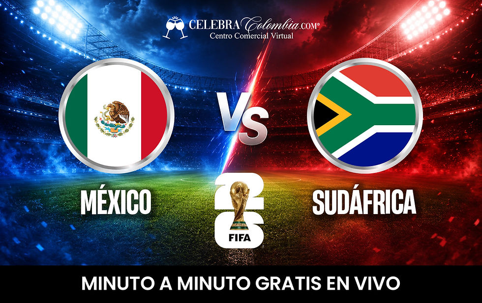 Partido México vs Sudáfrica EN VIVO. Vive el minuto a minuto con los goles, tarjetas amarillas, tarjetas rojas, análisis, comentarios y más.
