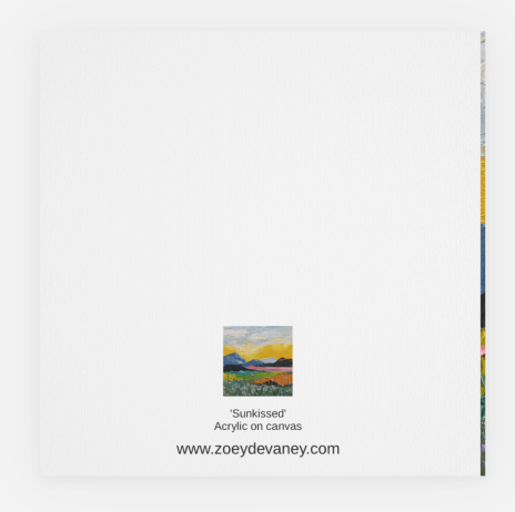 Thumbnail: 'Sunkissed' Greeting Card