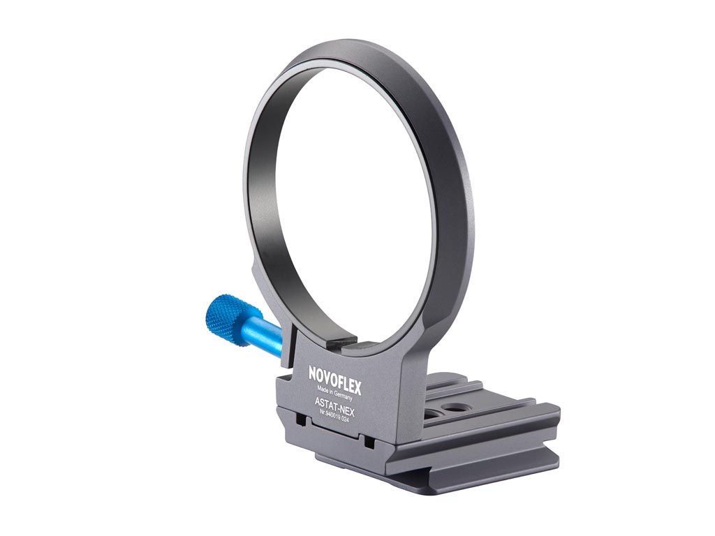 ASTAT-NEX Tripod Collar for EOSM, LET, NEX, and LEM/LER-adapters + E-mount lense