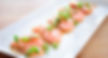 Carpaccio de salmon