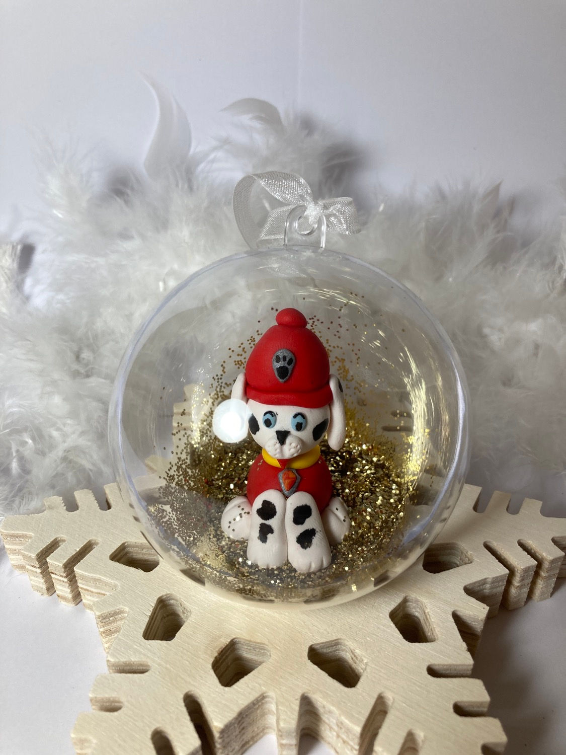 Boule de Noël petit chien