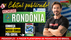 Curso preparatório Pedagoflix para o concurso SEDUC Rondônia 2026 na área da Educação